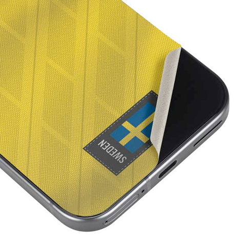 Sweden Soccer Flag Google Pixel 9a Skin